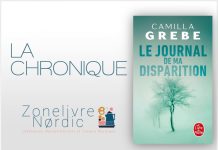 Camilla GREBE : Le journal de ma disparition Camilla GREBE : Le journal de ma disparition