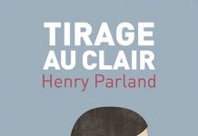 Henry PARLAND : Tirage au clair Henry PARLAND Tirage au clair