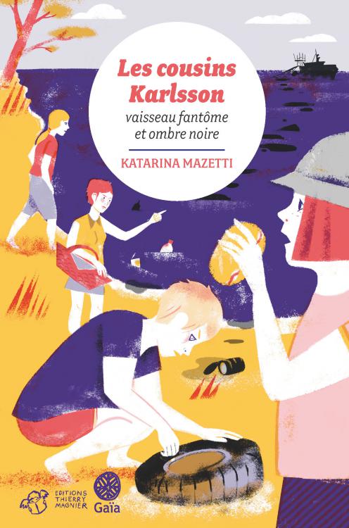 Katarina MAZETTI : Les cousins Karlsson - 05 - Vaisseau fantôme et ombre noire