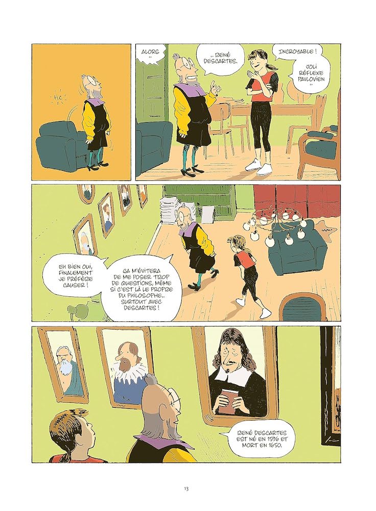 Jostein GAARDER, Vincent Zabus Nicoby - Le Monde de Sophie - La Philo de Descartes a nos jours - tome 2