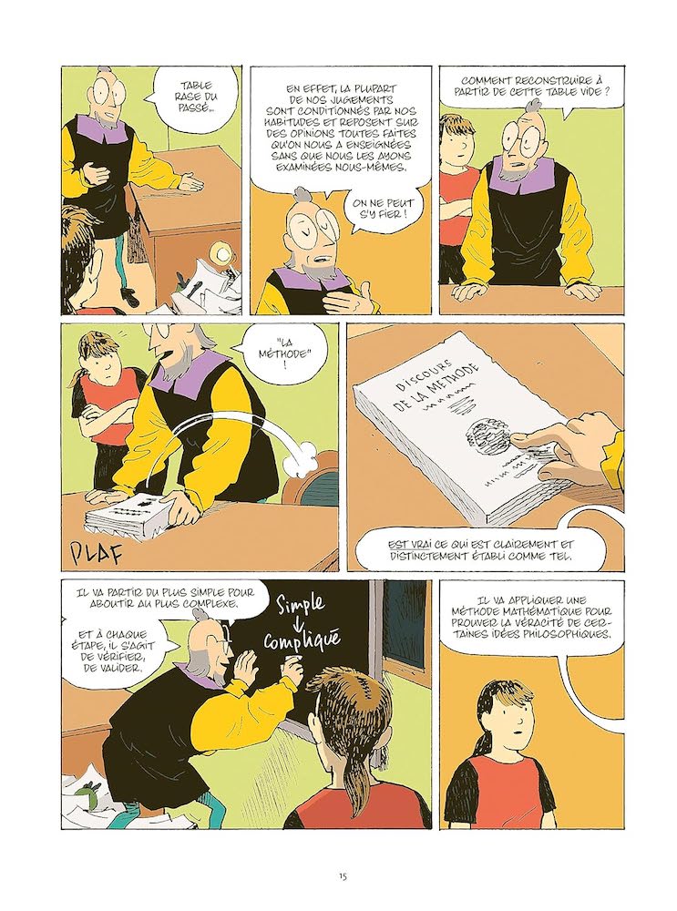 Jostein GAARDER, Vincent Zabus Nicoby - Le Monde de Sophie - La Philo de Descartes a nos jours - tome 2